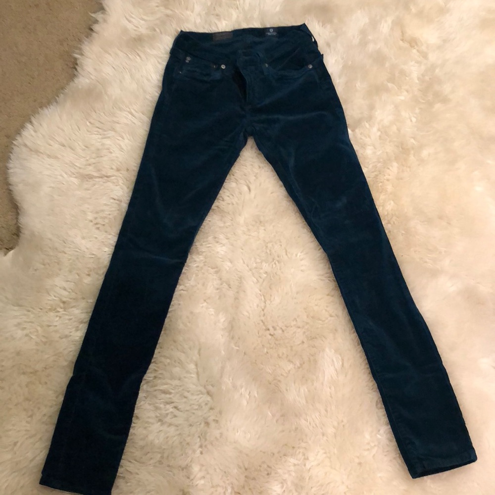 AG velvet pants